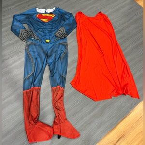 Heroic Blue and Red Costume with Cape